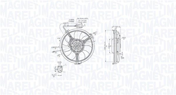 MAGNETI MARELLI 069422881010 - Lüfter, Motorkühlung