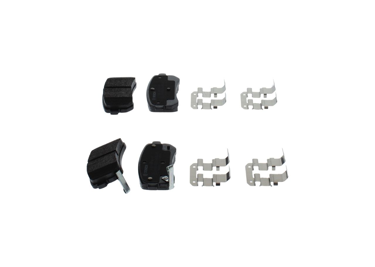 BOSCH 0 986 494 627 - Bremsbelagsatz, Scheibenbremse