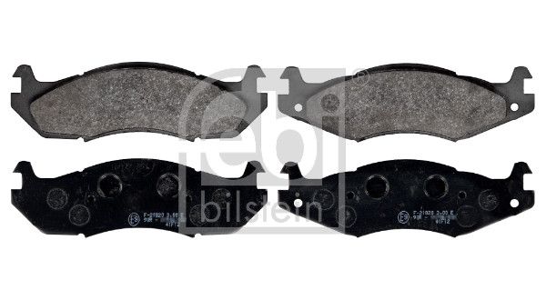 FEBI BILSTEIN 116196 - Bremsbelagsatz, Scheibenbremse