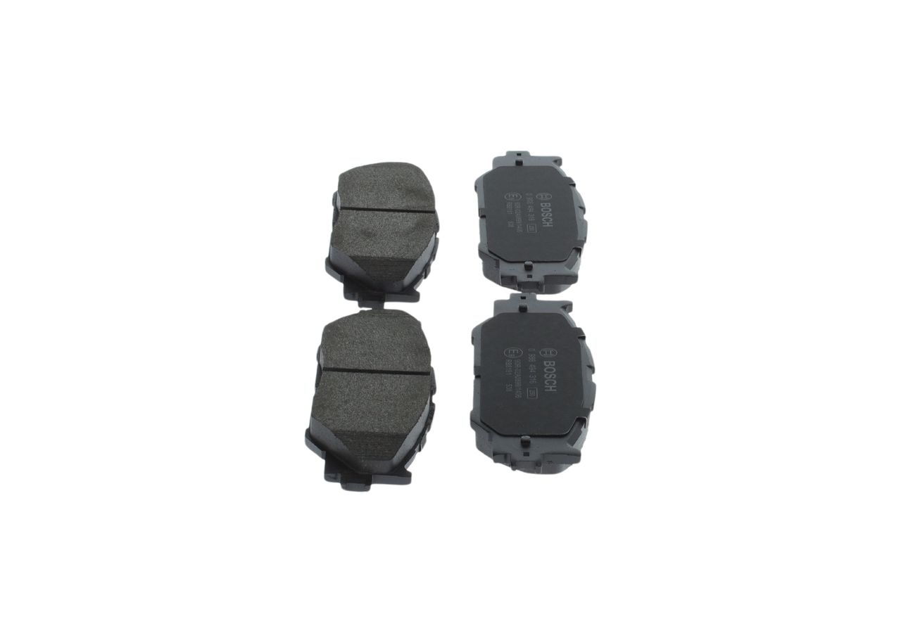 BOSCH 0 986 494 316 - Bremsbelagsatz, Scheibenbremse