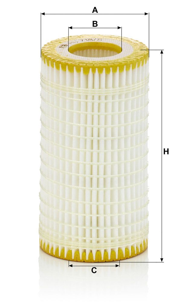 MANN-FILTER HU 718/5 x - Ölfilter