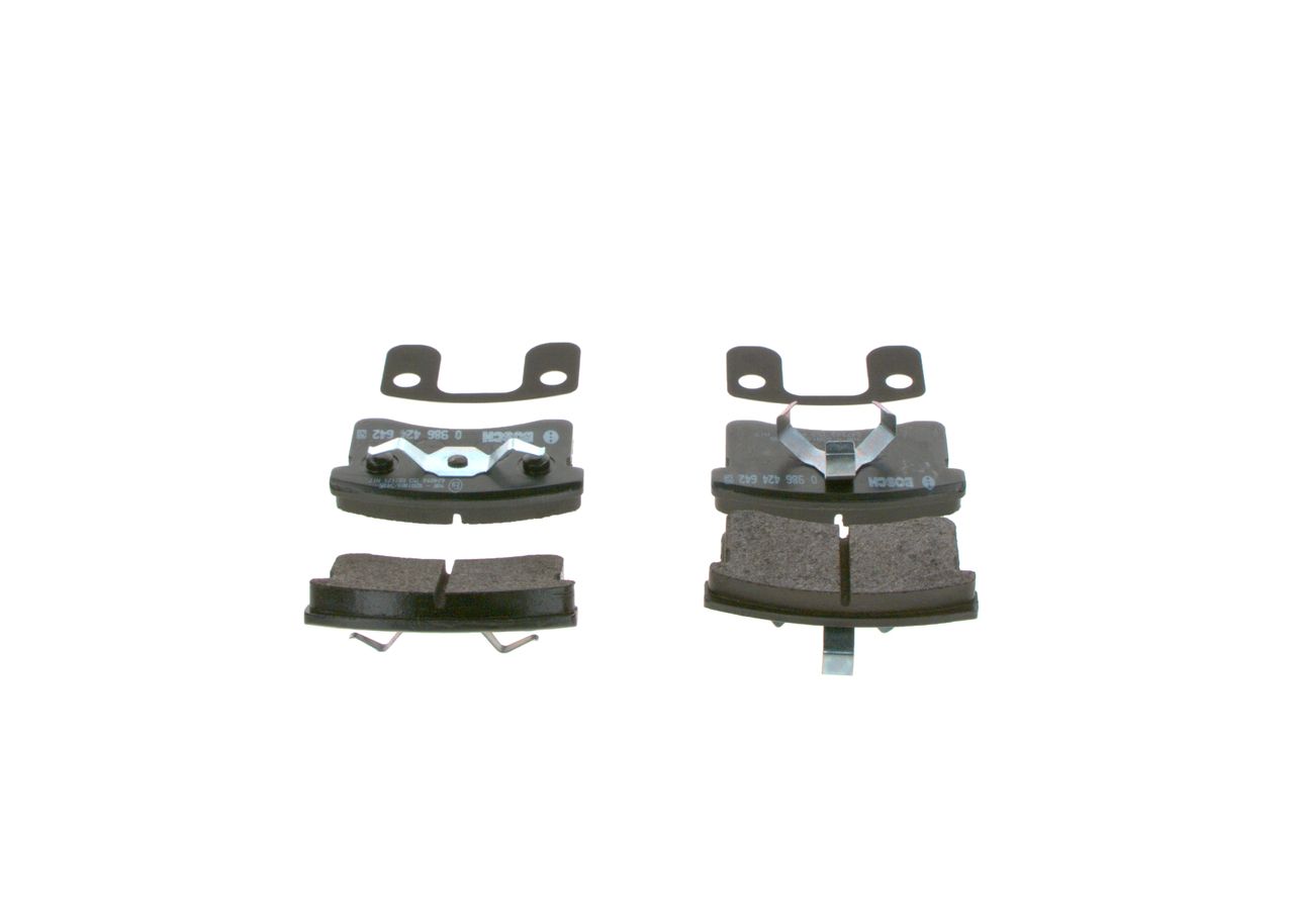 BOSCH 0 986 424 642 - Bremsbelagsatz, Scheibenbremse