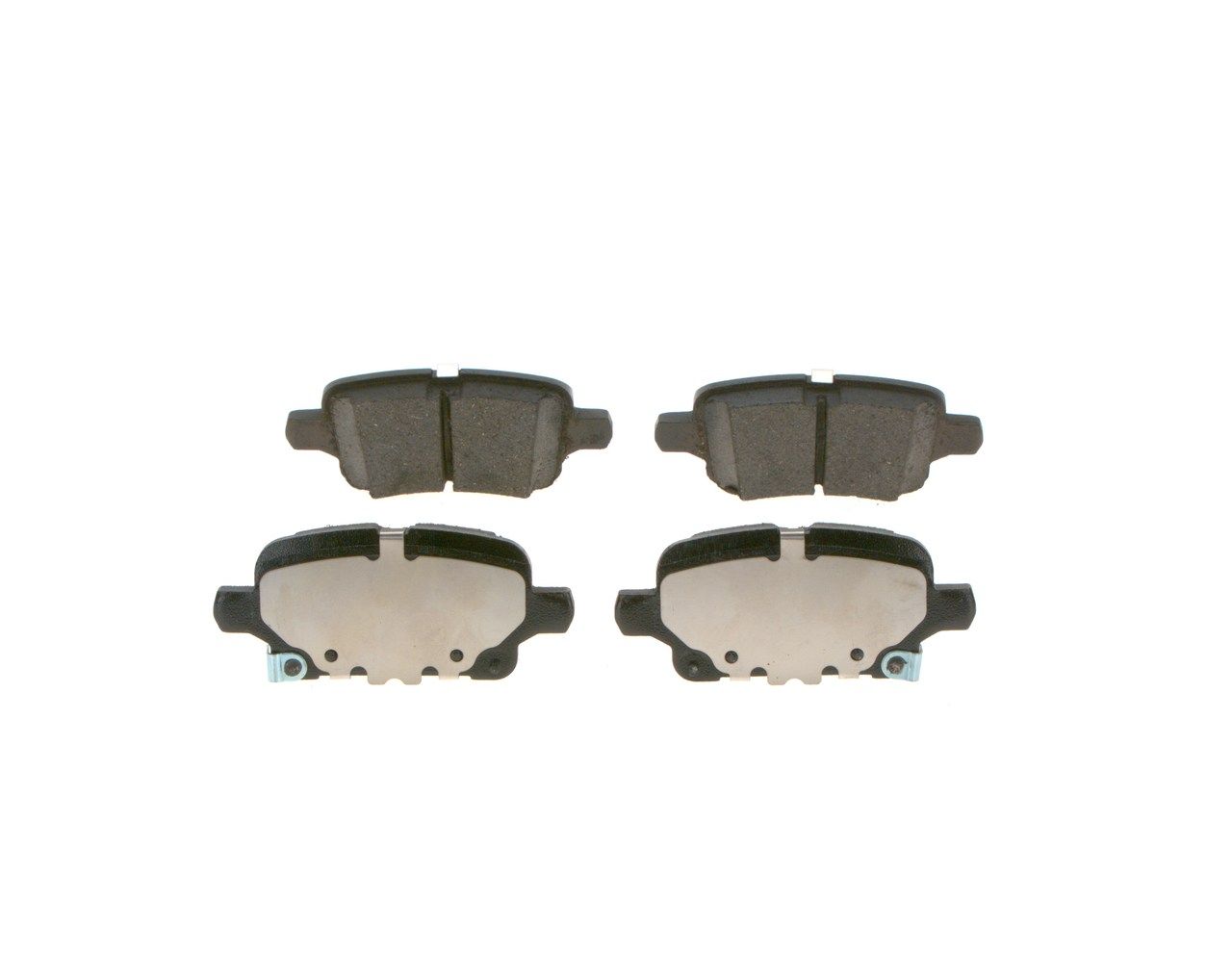 BOSCH 0 986 424 870 - Bremsbelagsatz, Scheibenbremse