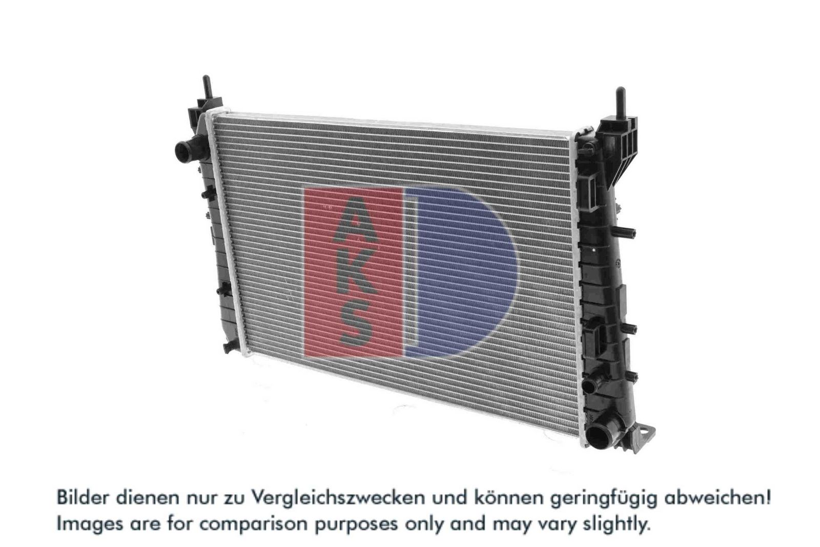 AKS DASIS 080063N - Kühler, Motorkühlung