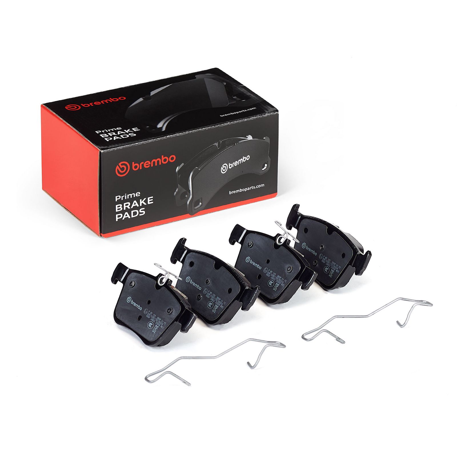 BREMBO P 85 125 - Bremsbelagsatz, Scheibenbremse