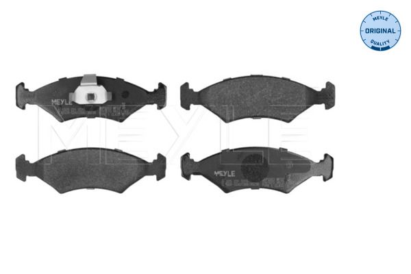 MEYLE 025 231 0315 - Bremsbelagsatz, Scheibenbremse