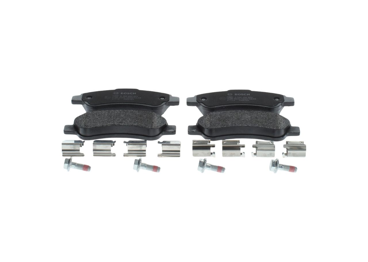 BOSCH 0 986 494 604 - Bremsbelagsatz, Scheibenbremse
