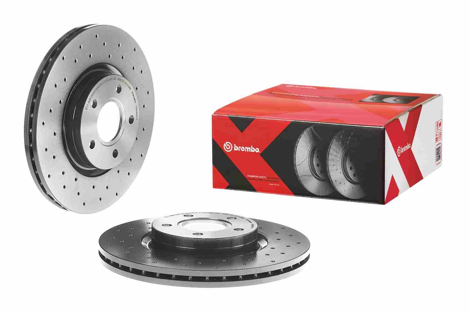 BREMBO 09.9468.1X - Bremsscheibe