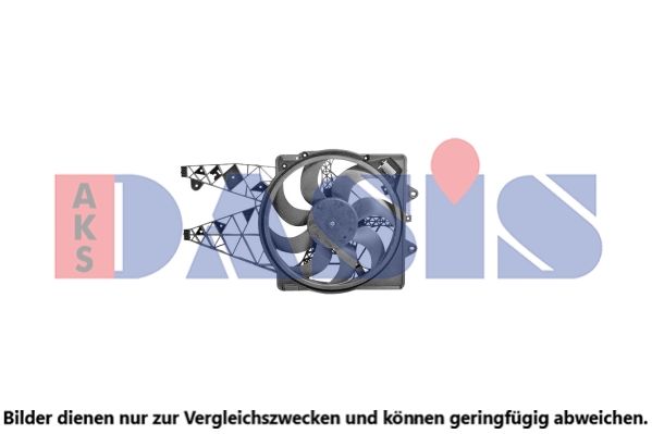 AKS DASIS 018011N - Lüfter, Motorkühlung