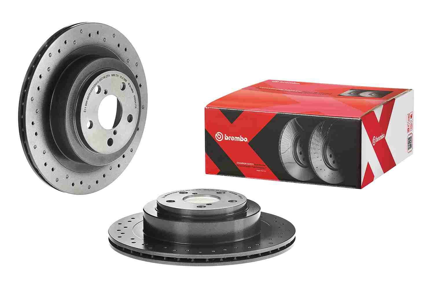 BREMBO 09.B041.1X - Bremsscheibe