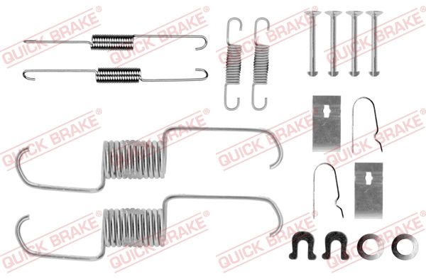QUICK BRAKE 105-0743 - Zubehörsatz, Bremsbacken