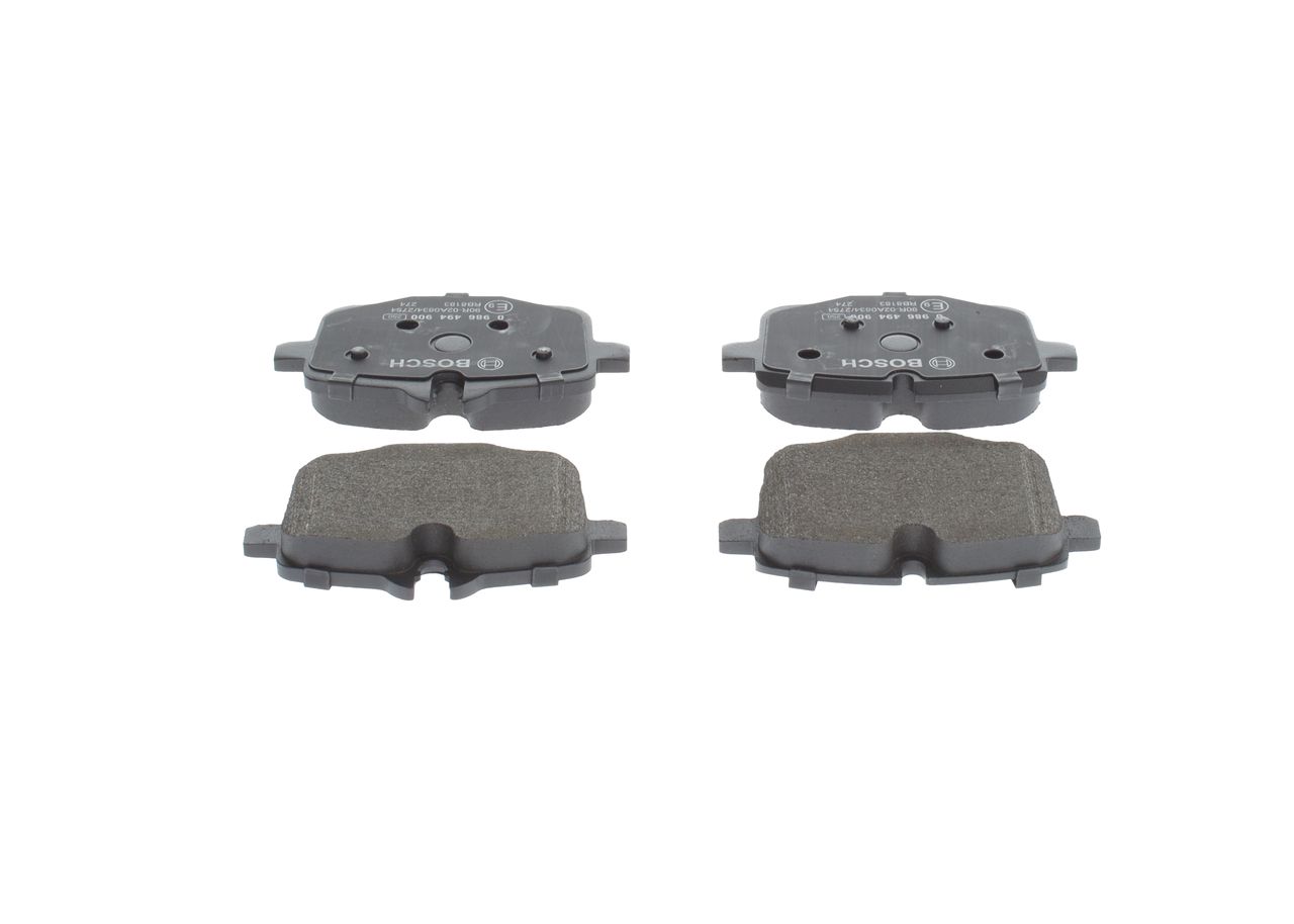 BOSCH 0 986 494 900 - Bremsbelagsatz, Scheibenbremse