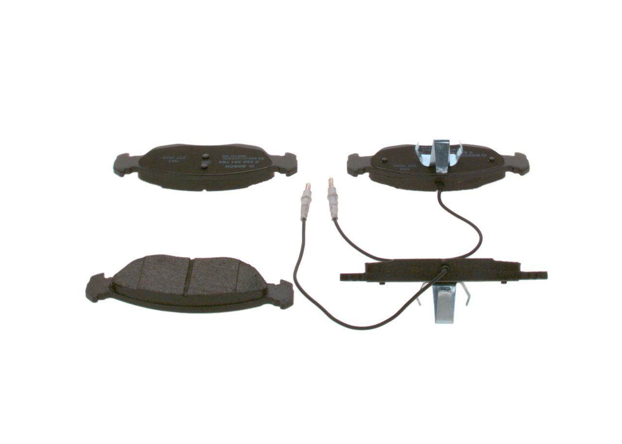 BOSCH 0 986 461 764 - Bremsbelagsatz, Scheibenbremse