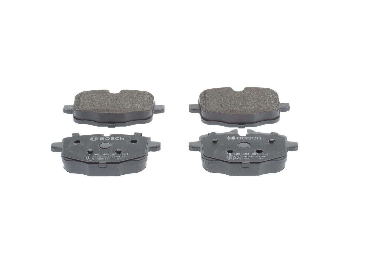 BOSCH 0 986 494 900 - Bremsbelagsatz, Scheibenbremse