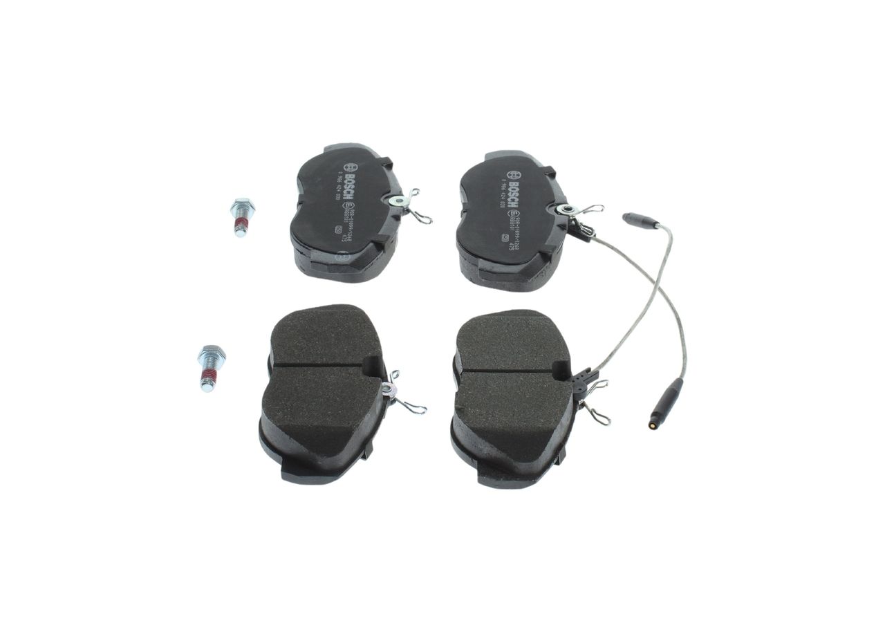 BOSCH 0 986 424 030 - Bremsbelagsatz, Scheibenbremse