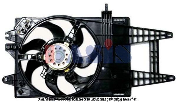 AKS DASIS 088056N - Lüfter, Motorkühlung