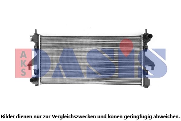 AKS DASIS 080106N - Kühler, Motorkühlung