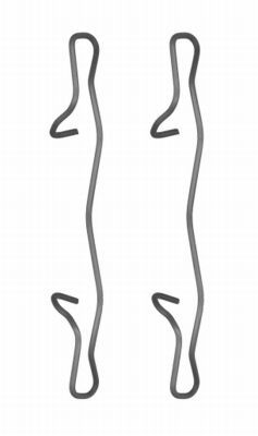 TEXTAR 82503500 - Zubehörsatz, Bremssattel