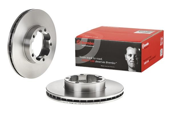 BREMBO 09.7117.10 - Bremsscheibe