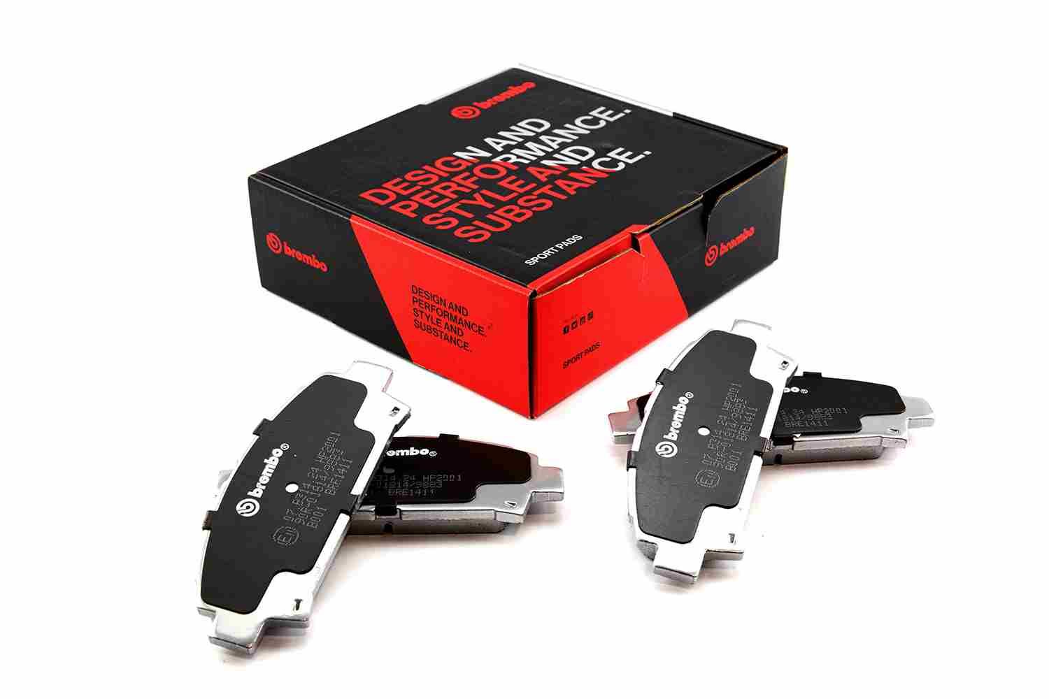 BREMBO 07.B314.24 - Hochleistungs-Bremsbelagsatz