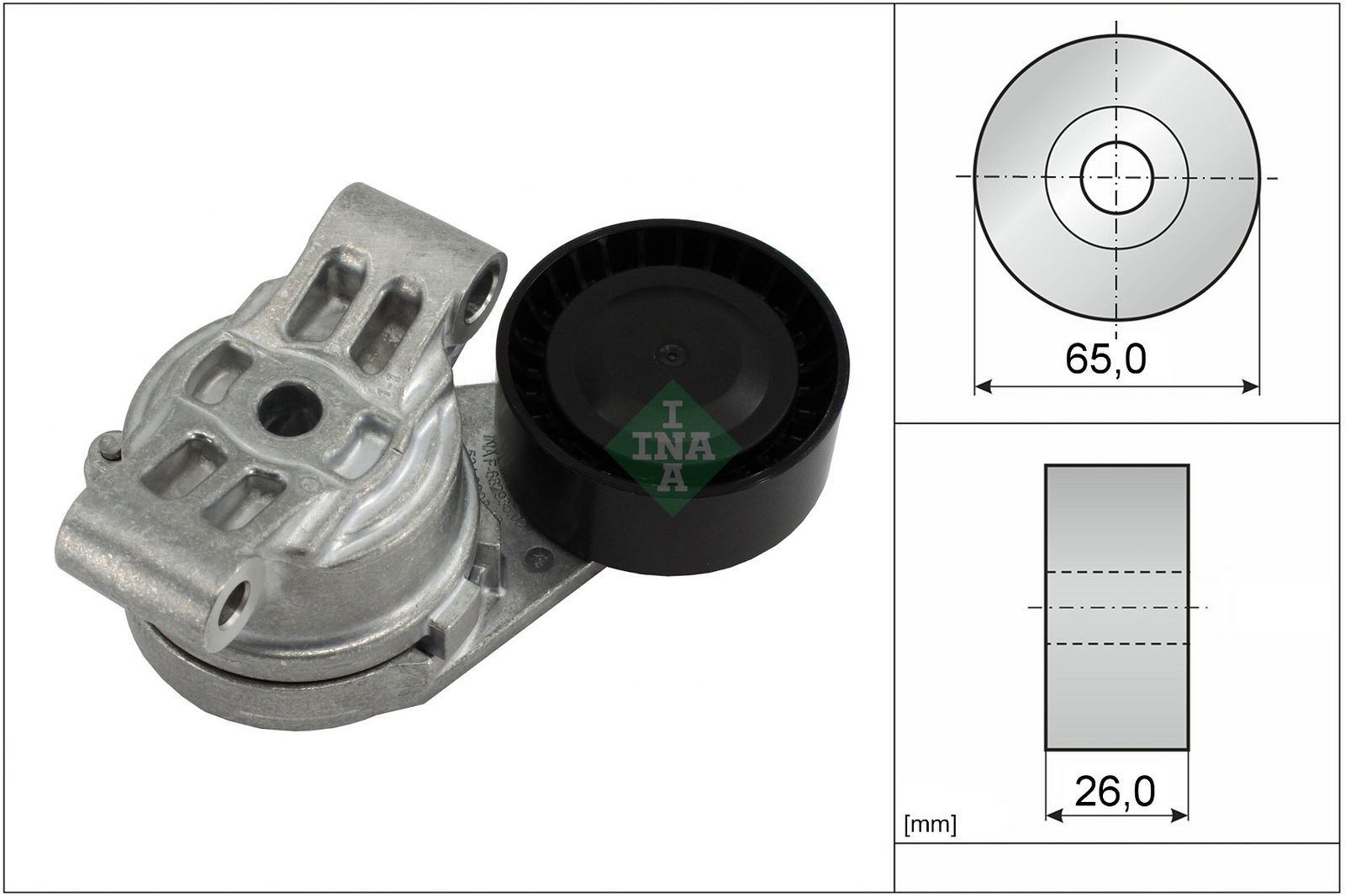 Schaeffler INA 534 0308 10 - Riemenspanner, Keilrippenriemen