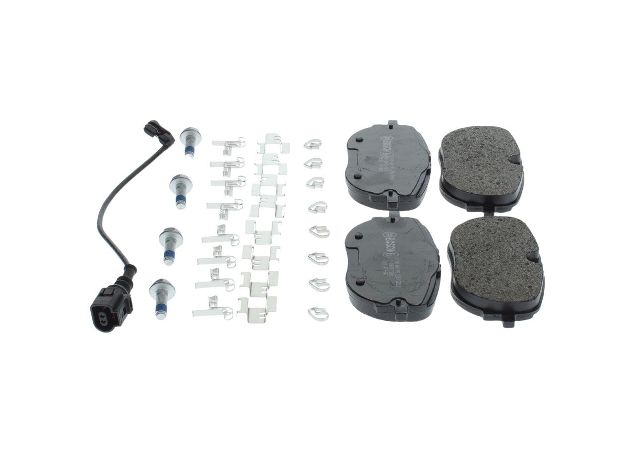 BOSCH 0 986 460 198 - Bremsbelagsatz, Scheibenbremse