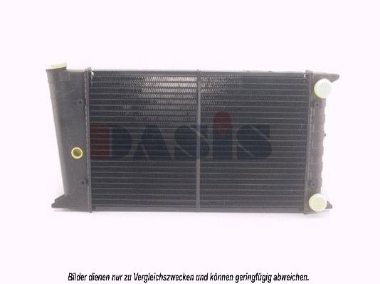 AKS DASIS 040120N - Kühler, Motorkühlung