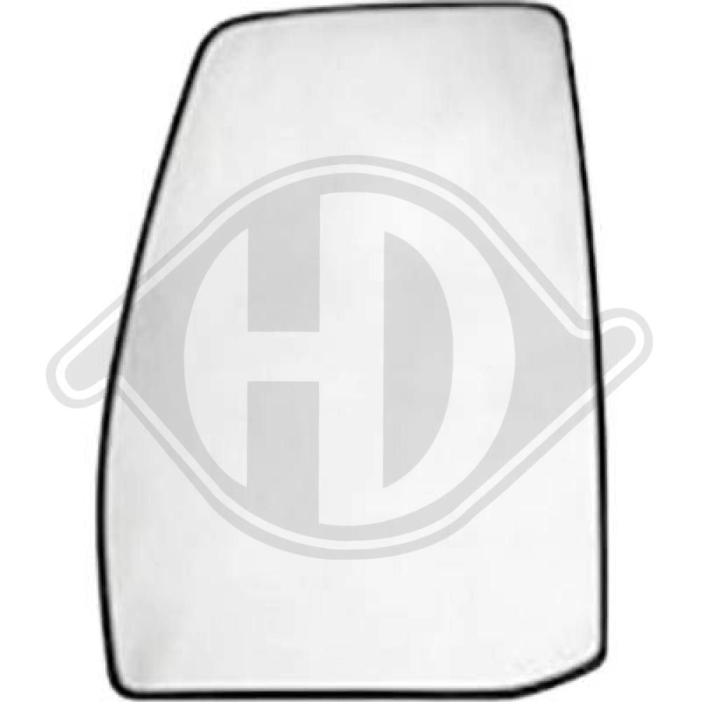 DIEDERICHS 1456029 - Spiegelglas, Außenspiegel