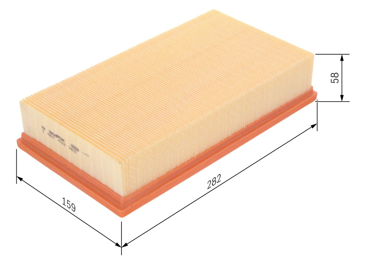 BOSCH 1 457 433 263 - Luftfilter