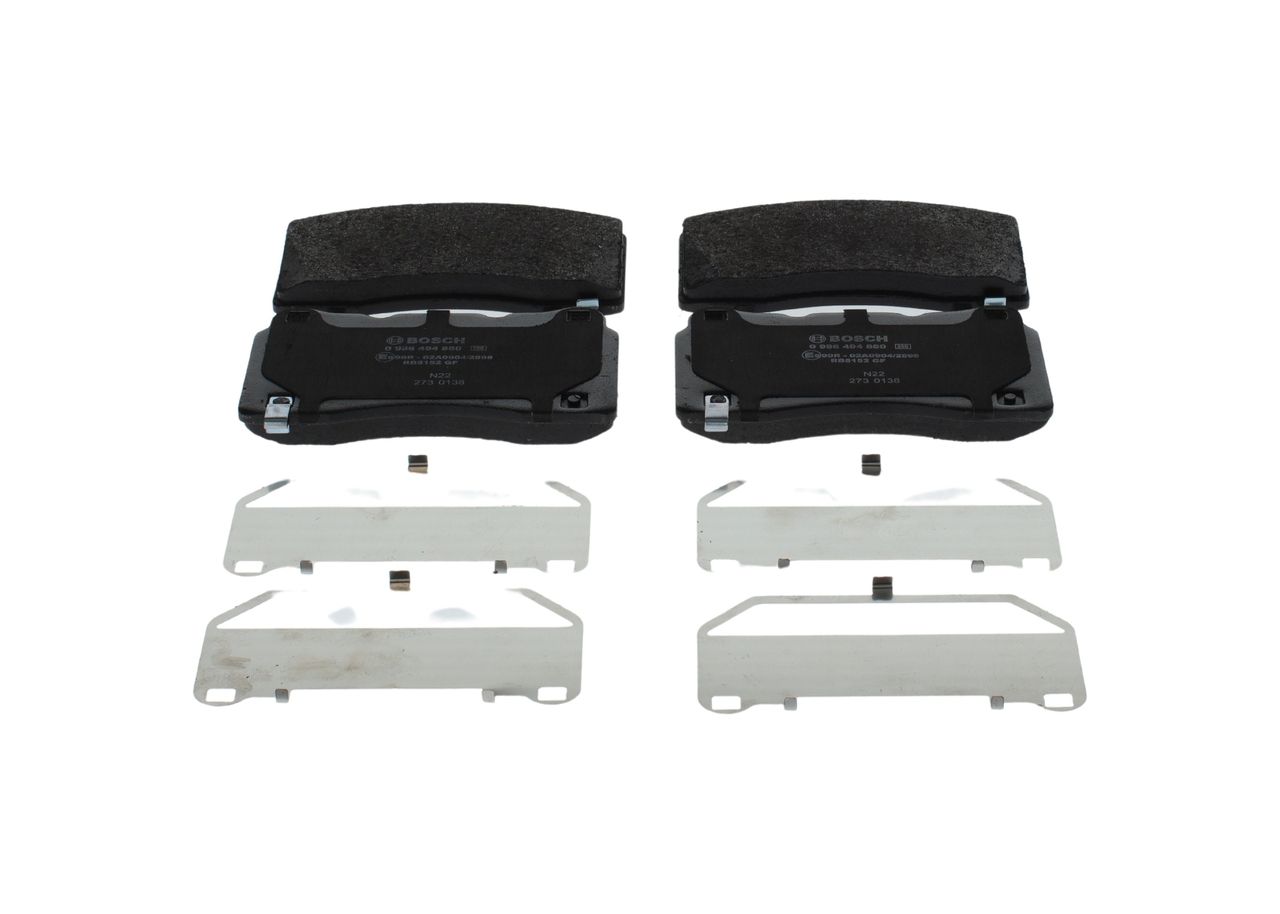 BOSCH 0 986 494 880 - Bremsbelagsatz, Scheibenbremse