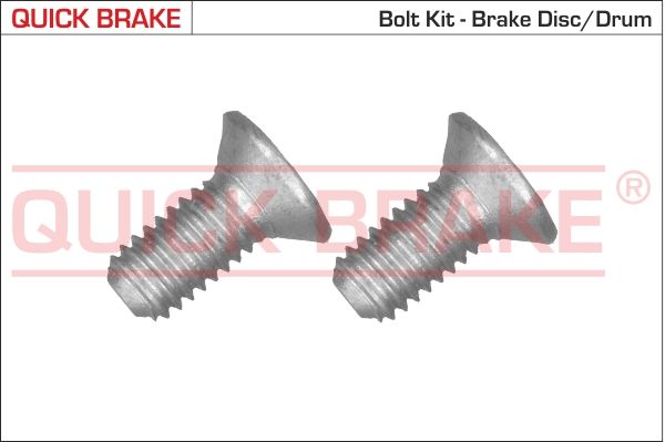 QUICK BRAKE 11671K - Schraubensatz, Bremsscheibe
