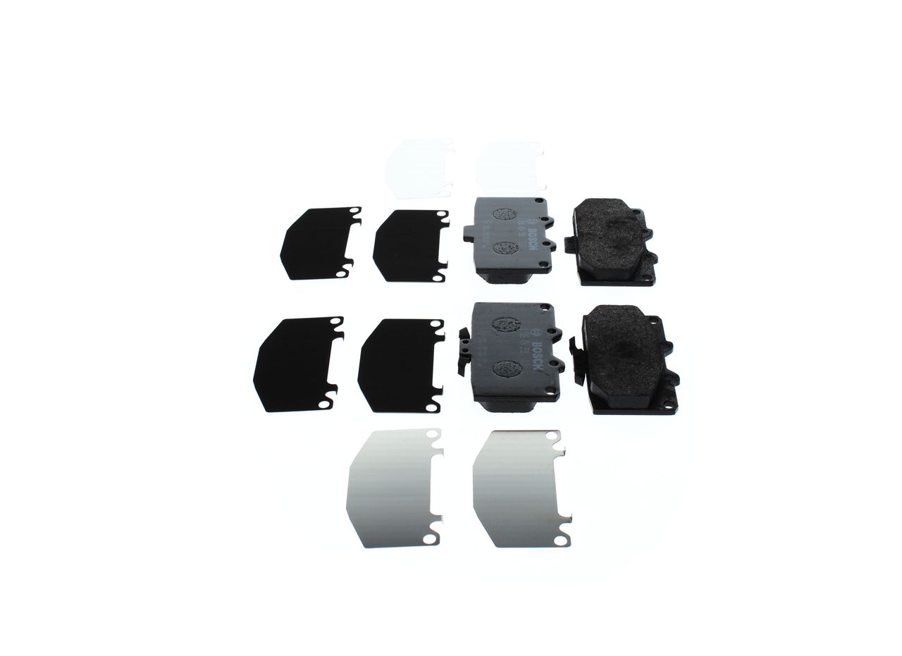 BOSCH 0 986 494 398 - Bremsbelagsatz, Scheibenbremse
