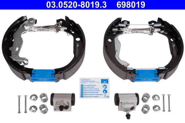 ATE 03.0520-8019.3 - Bremsbackensatz