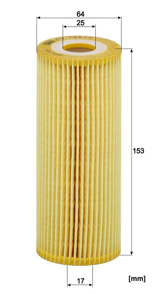 MANN-FILTER HU 726/2 x - Ölfilter