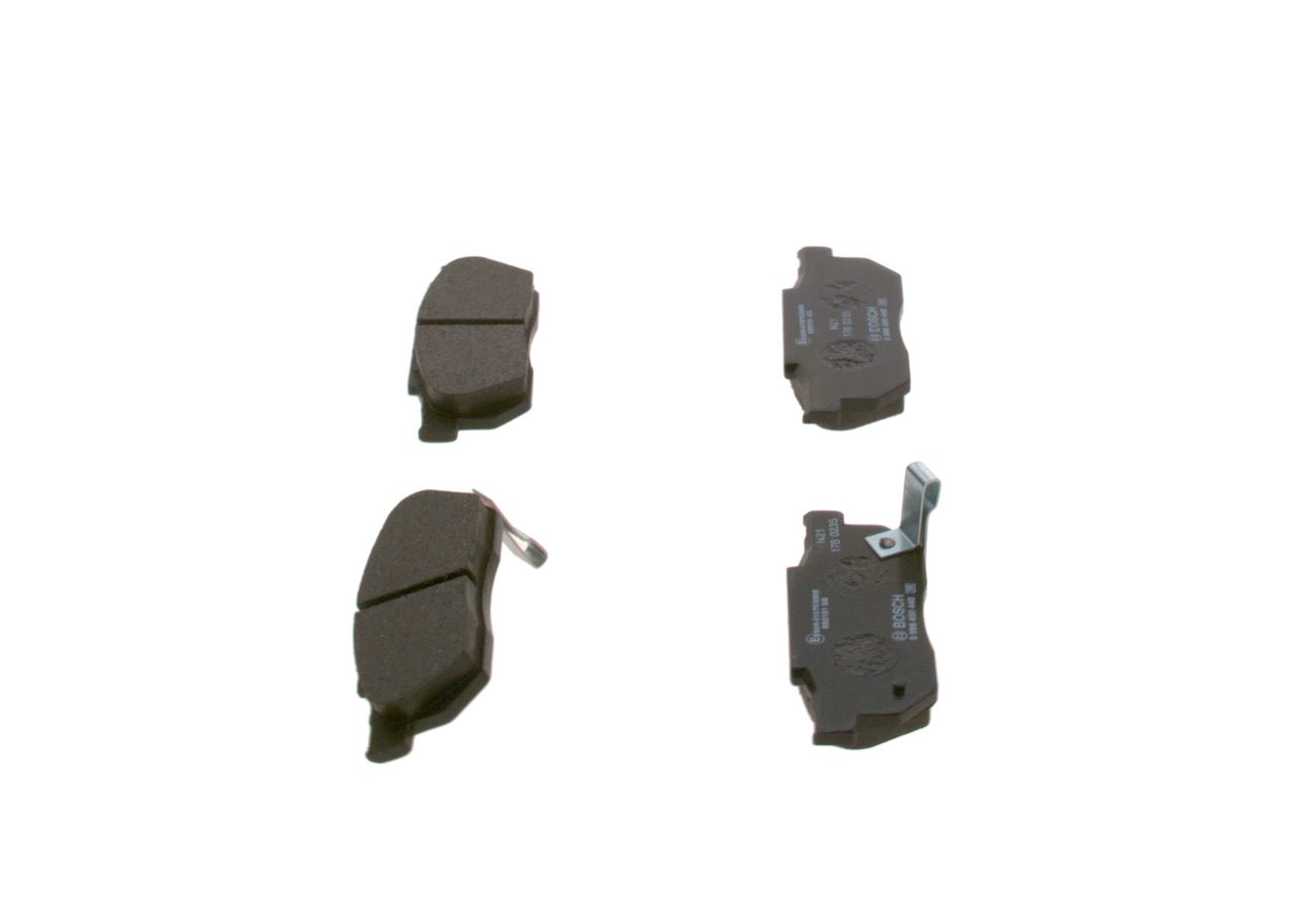 BOSCH 0 986 490 440 - Bremsbelagsatz, Scheibenbremse