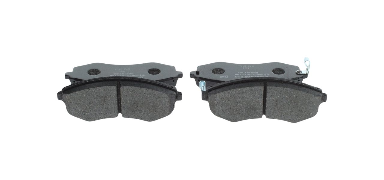 BOSCH 0 986 424 215 - Bremsbelagsatz, Scheibenbremse