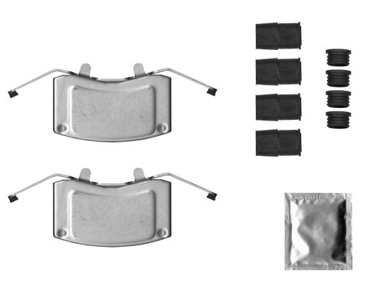 TEXTAR 82544400 - Zubehörsatz, Bremssattel