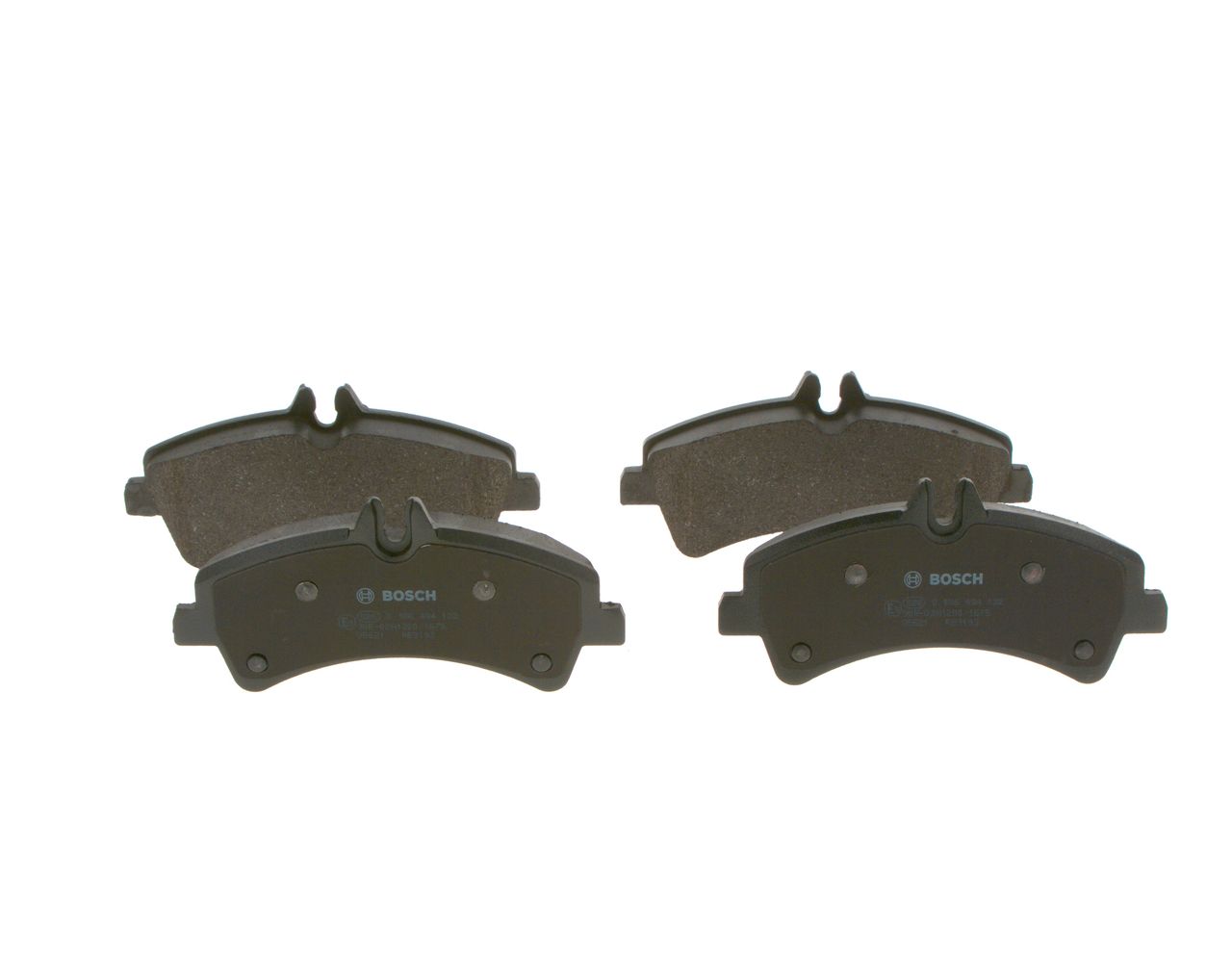 BOSCH 0 986 494 122 - Bremsbelagsatz, Scheibenbremse