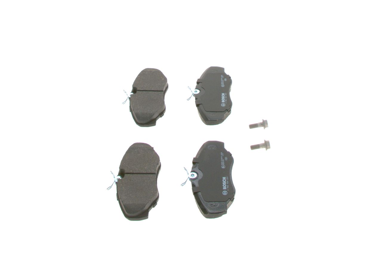 BOSCH 0 986 424 531 - Bremsbelagsatz, Scheibenbremse
