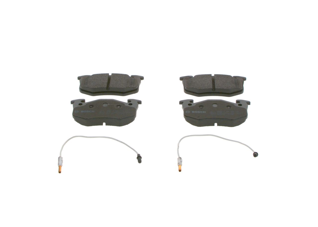 BOSCH 0 986 466 346 - Bremsbelagsatz, Scheibenbremse