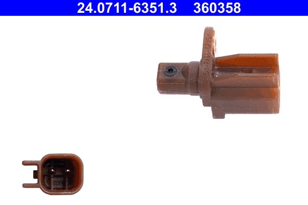 ATE 24.0711-6351.3 - Sensor, Raddrehzahl