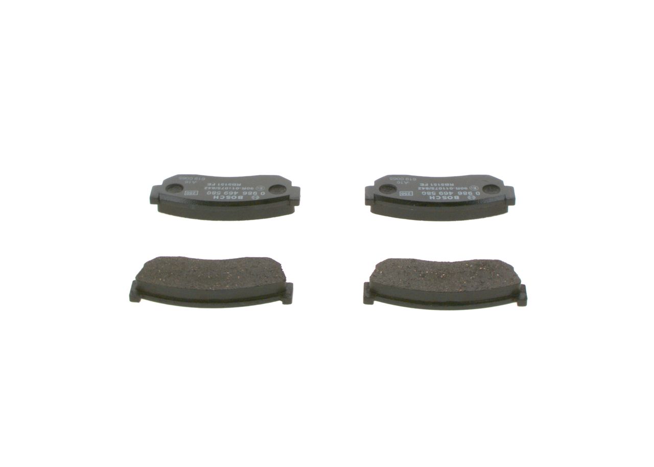BOSCH 0 986 469 580 - Bremsbelagsatz, Scheibenbremse