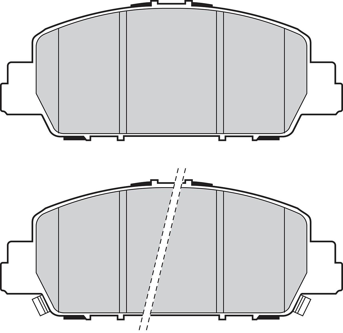 VALEO 302315 - Bremsbelagsatz, Scheibenbremse