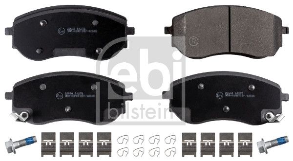FEBI BILSTEIN 116229 - Bremsbelagsatz, Scheibenbremse