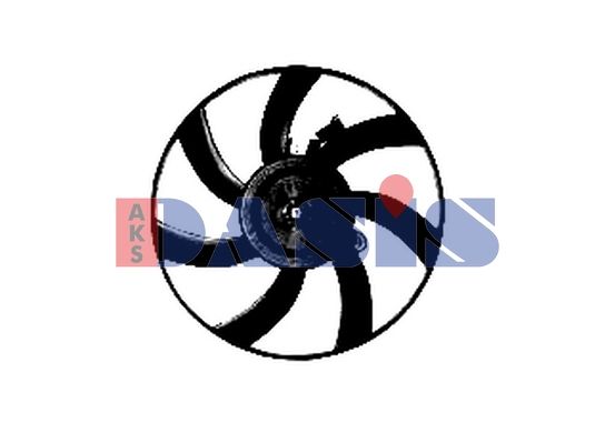 AKS DASIS 048560N - Lüfter, Motorkühlung