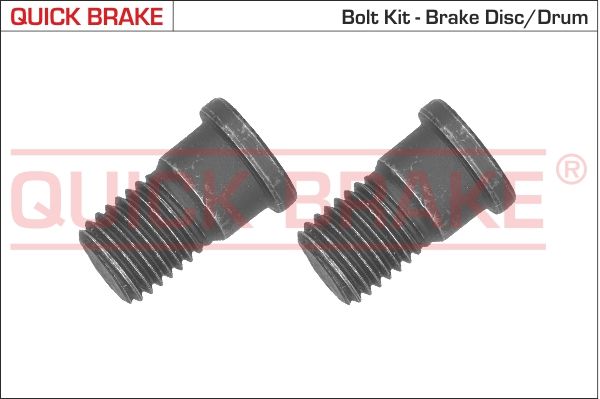QUICK BRAKE 11666K - Schraubensatz, Bremsscheibe