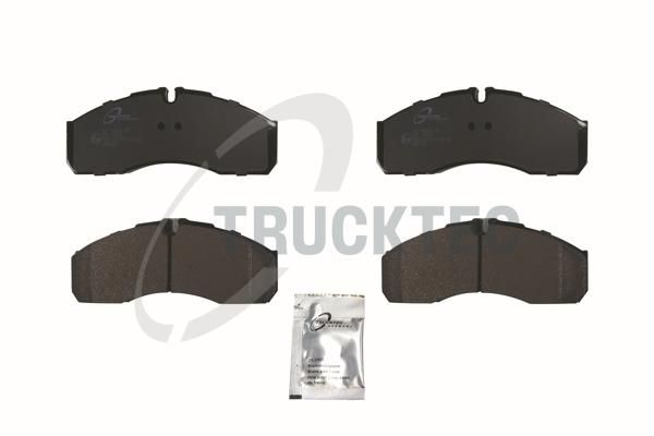 TRUCKTEC AUTOMOTIVE 02.35.242 - Bremsbelagsatz, Scheibenbremse