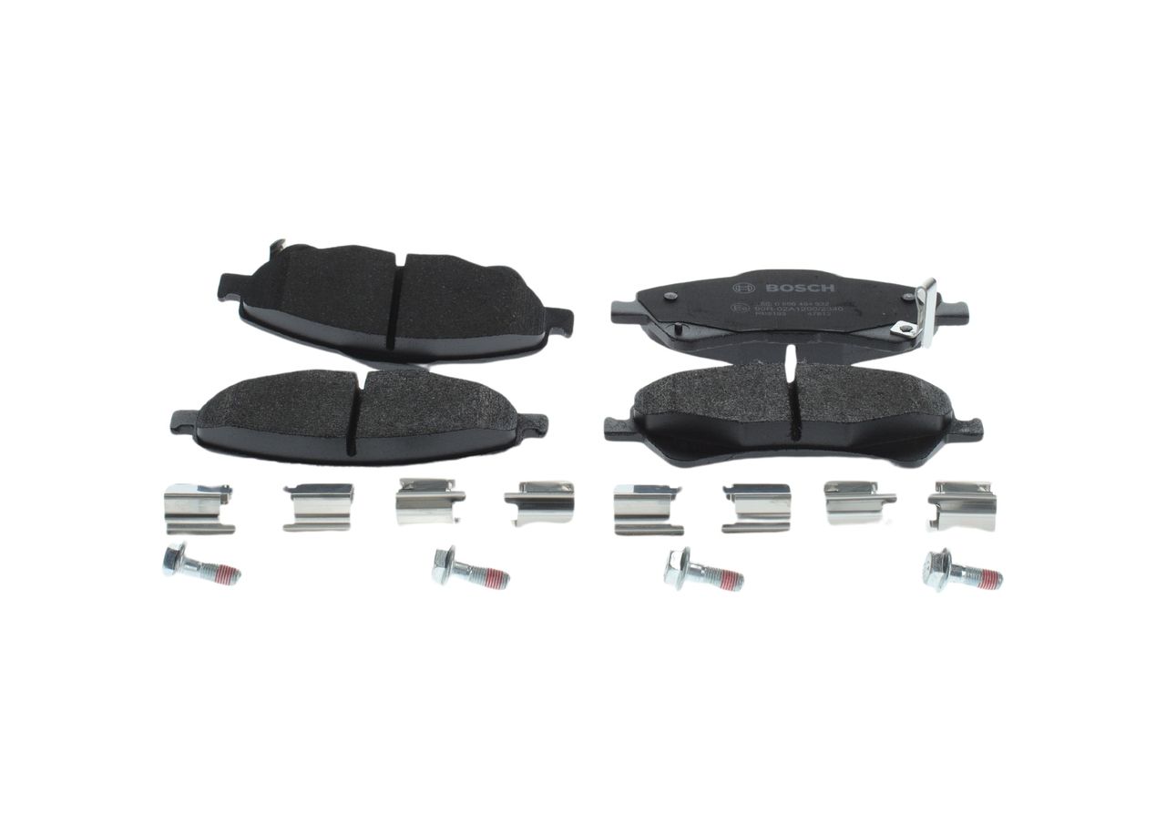 BOSCH 0 986 494 932 - Bremsbelagsatz, Scheibenbremse