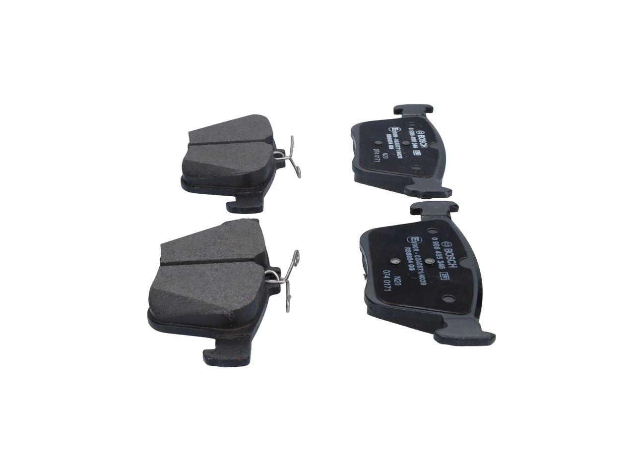 BOSCH 0 986 495 346 - Bremsbelagsatz, Scheibenbremse