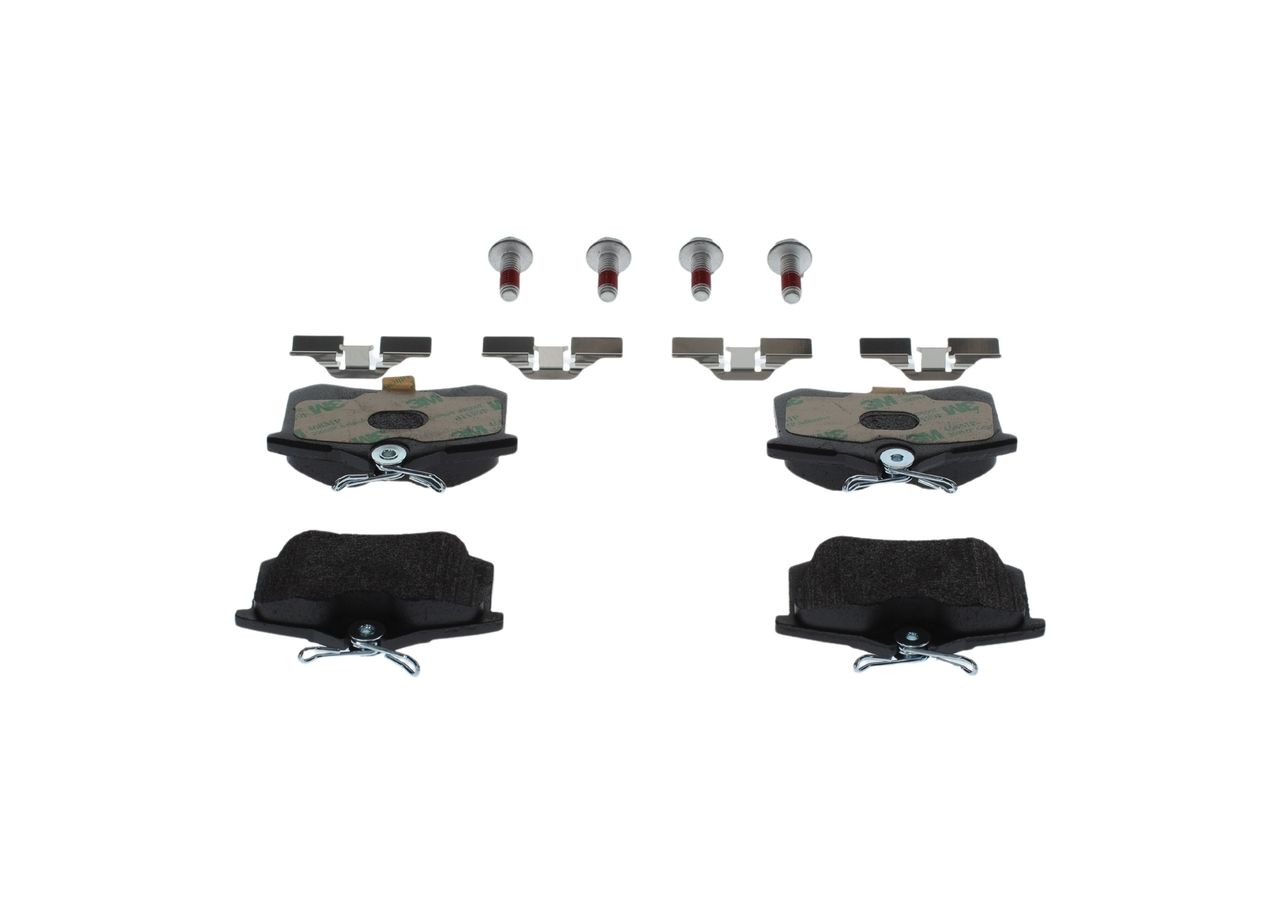 BOSCH 0 986 494 596 - Bremsbelagsatz, Scheibenbremse